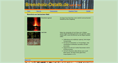 Desktop Screenshot of brennholz-regional.de